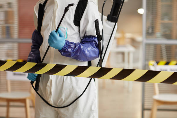 Professional Blood Cleanup technician working in Geneva, WA